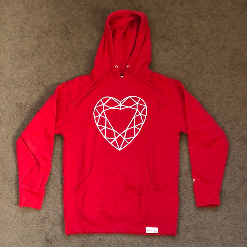 Diamond Supply Co. Heart Hoodie